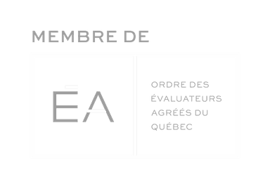Member of the Ordre des évaluateurs agréés du Québec (OEAQ)