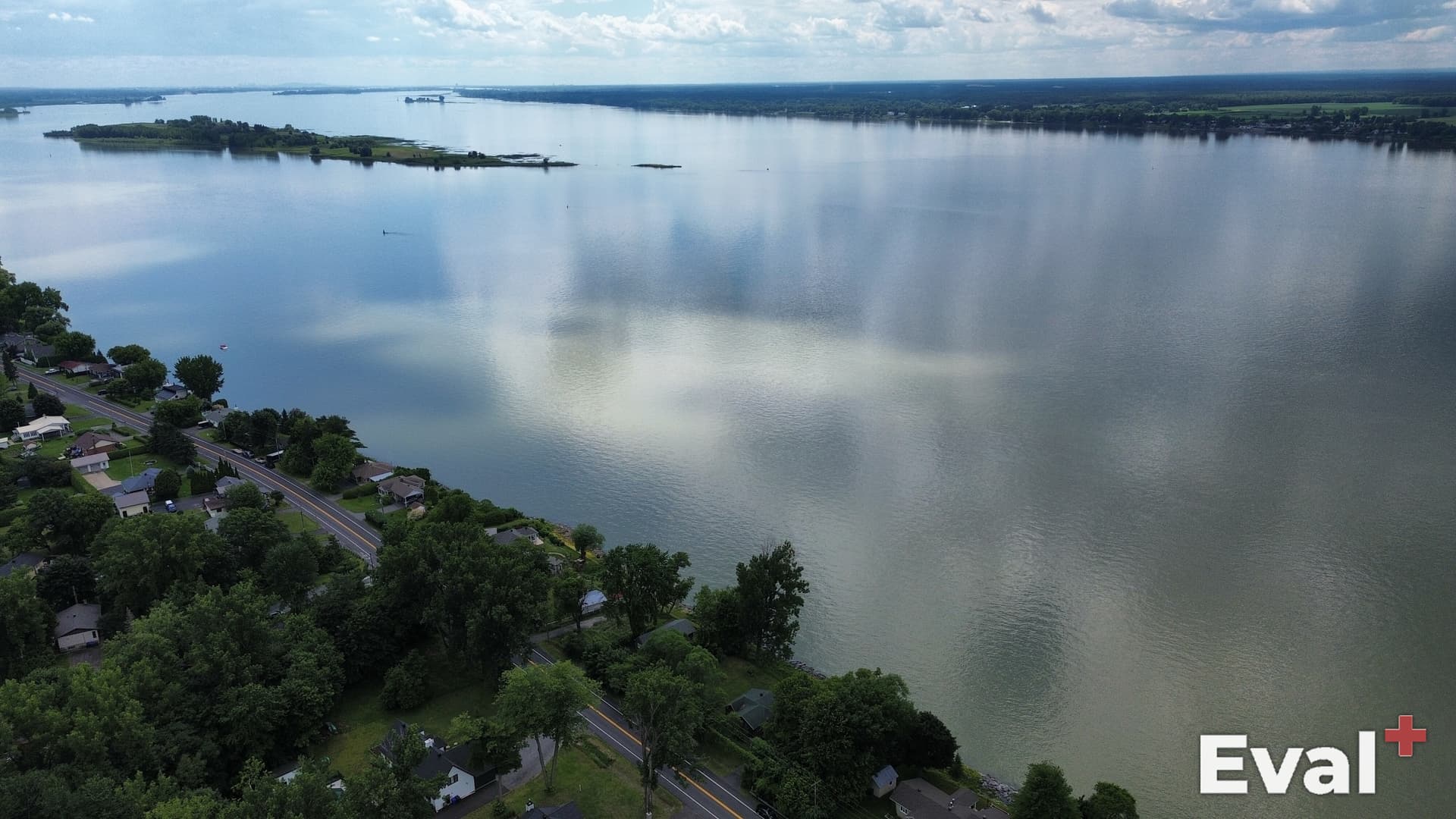 Prise de vue par drone du territoire de Contrecœur, Montérégie — Éval+ évaluateur agréé