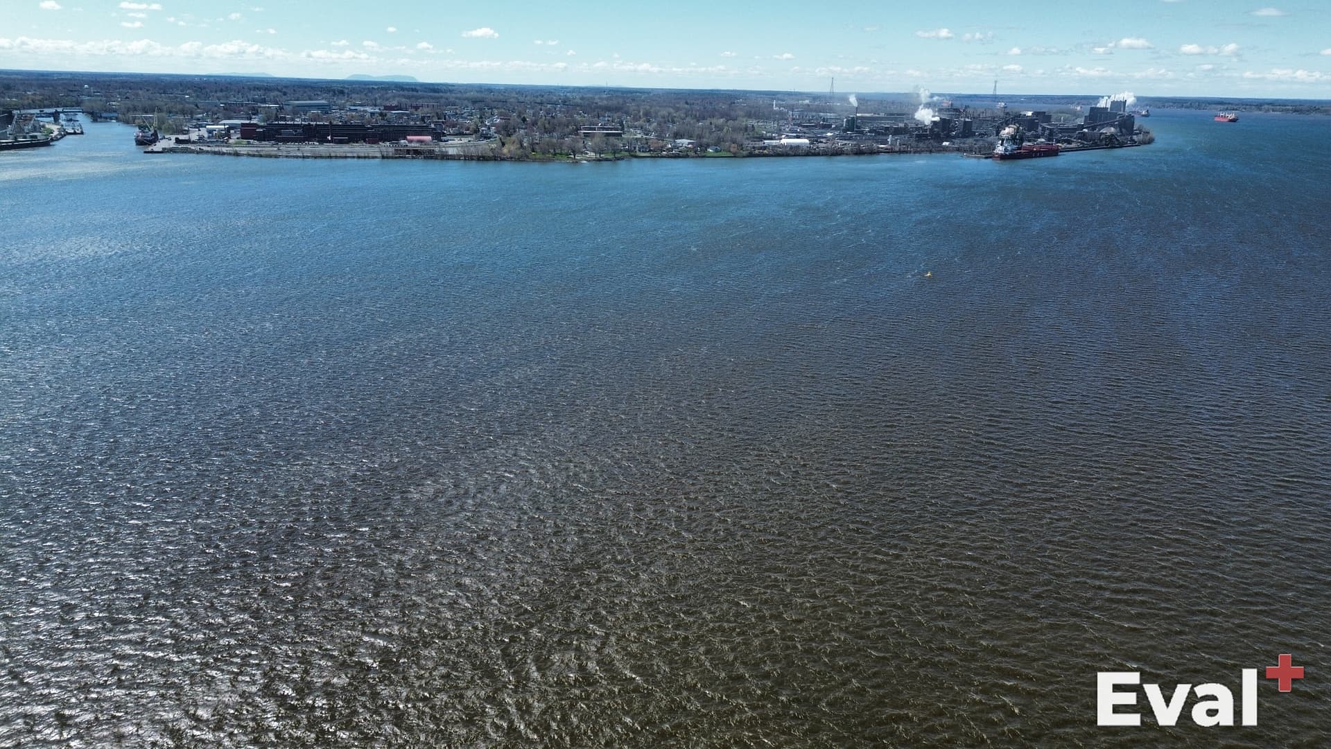 Vue aérienne par drone à Saint-Ignace-de-Loyola, Lanaudière — évaluation immobilière Éval+