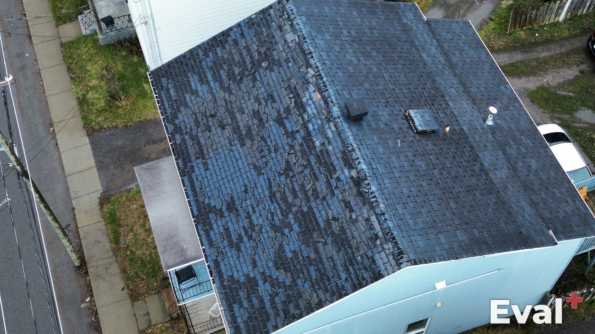 Vue aérienne par drone à Trois-Rivières, Mauricie — évaluation immobilière Éval+