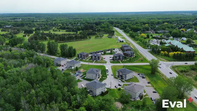 Bécancour (Centre-du-Québec) seen from the sky by drone — Éval+ property appraisal