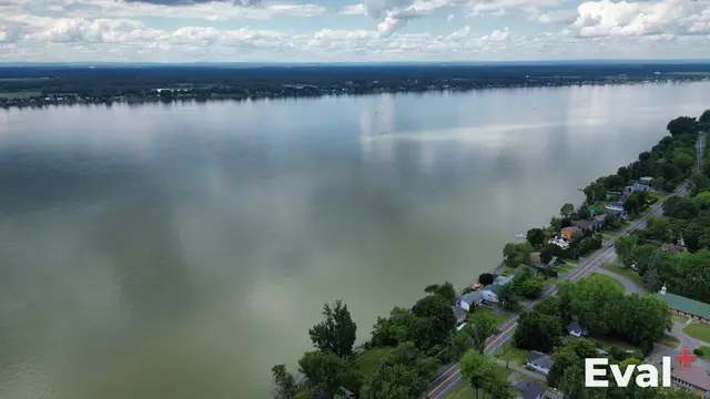 Contrecœur (Montérégie) seen from the sky by drone — Éval+ property appraisal