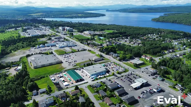 Aerial drone view of Nantes, Estrie — Éval+ real estate appraisal