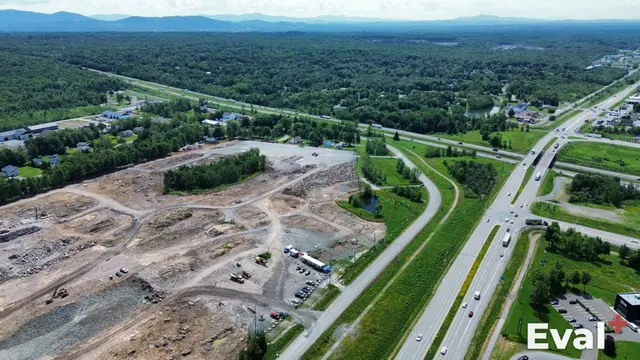 Aerial drone view of Saint-Alphonse-de-Granby, Estrie — Éval+ real estate appraisal