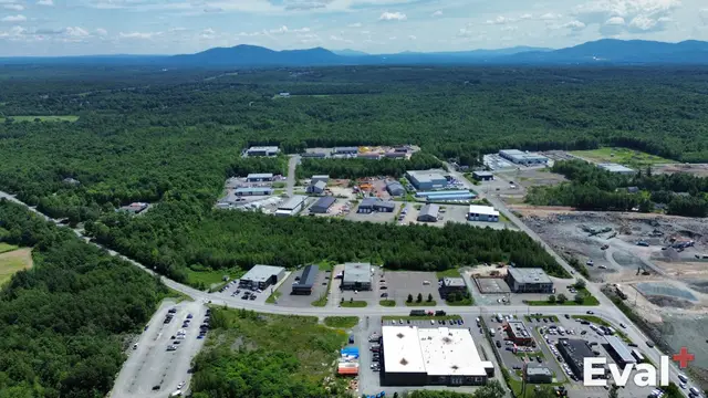 Drone shot over Saint-Alphonse-de-Granby, Estrie — Éval+ real estate appraisers