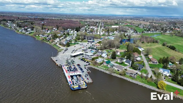 Drone shot over Saint-Ignace-de-Loyola, Lanaudière — Éval+ real estate appraisers