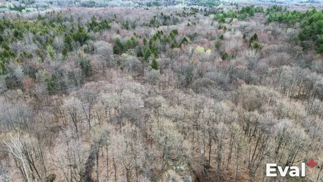 Aerial drone view of Saint-Justin, Mauricie — Éval+ real estate appraisal