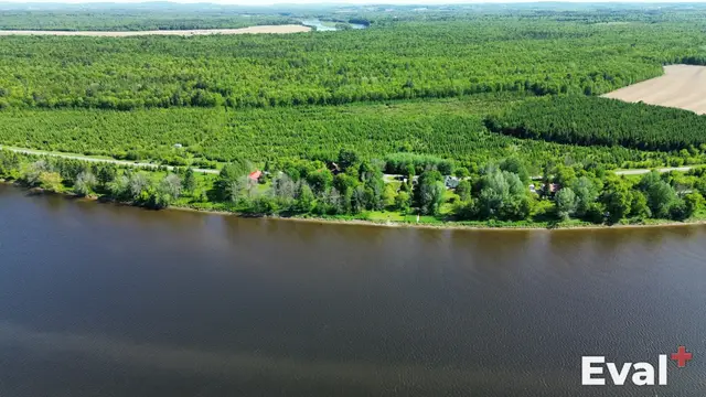 Photographie aérienne d'un secteur de Saint-Lucien en Centre-du-Québec — Éval+, évaluateurs agréés OEAQ