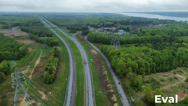 Vue aérienne par drone à Sorel-Tracy, Montérégie — évaluation immobilière Éval+