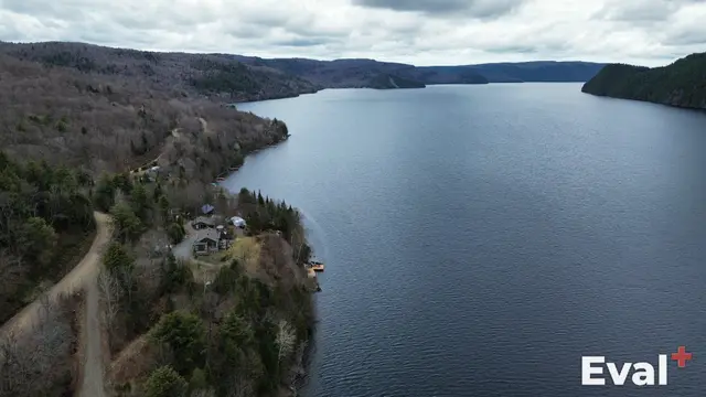 Aerial photograph of a Trois-Rives area in Mauricie — Éval+ chartered appraisers (OEAQ)
