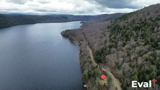 Drone shot over Trois-Rives, Mauricie — Éval+ real estate appraisers