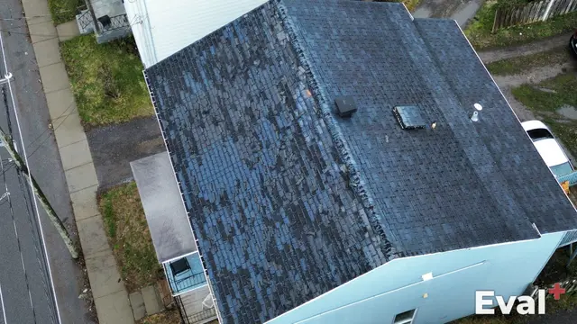 Aerial drone view of Trois-Rivières, Mauricie — Éval+ real estate appraisal